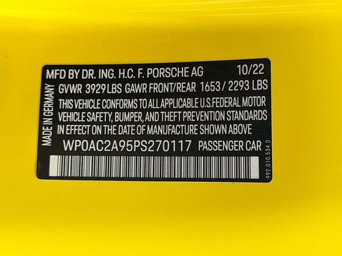 Used 2023 Porsche 911 GT3 RWD image 40