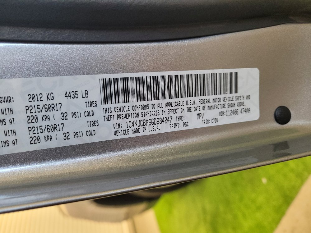Used 2016 Jeep Compass Sport w/ Power Value Group FWD image 33