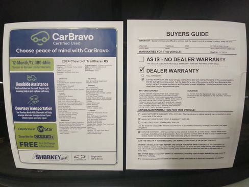 Certified 2024 Chevrolet TrailBlazer RS w/ Convenience Package AWD/4WD image 33