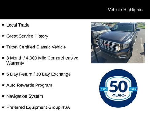 Used 2017 GMC Yukon XL SLT w/ Premium Edition image 5