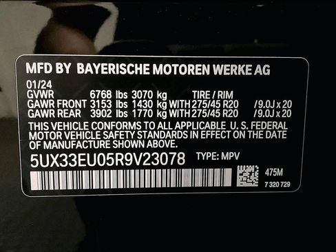 Used 2024 BMW X5 M60i AWD/4WD image 33