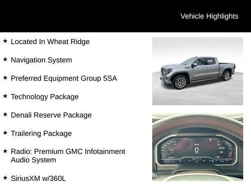 Certified 2024 GMC Sierra 1500 Denali w/ Denali Reserve Package AWD/4WD image 9