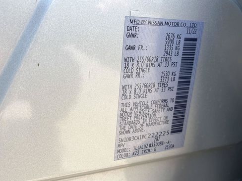 Used 2023 Nissan Pathfinder SL FWD image 33