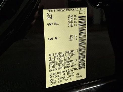 Used 2021 Nissan Altima 2.5 SV FWD image 26