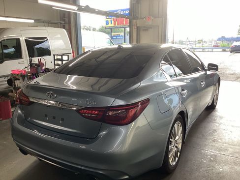 Used 2019 INFINITI Q50 Luxe w/ All Weather Package (L93) RWD image 4