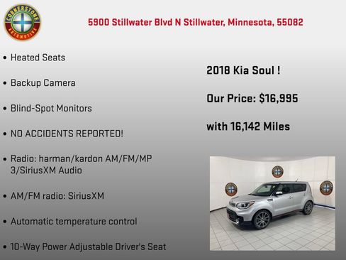 Used 2018 Kia Soul ! w/ Tech Package FWD image 15