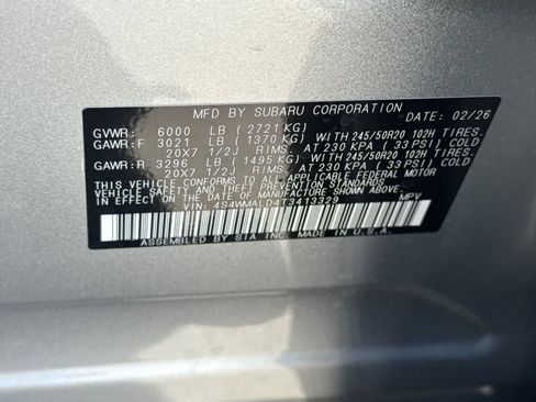 New 2026 Subaru Ascent Bronze Edition AWD/4WD image 32