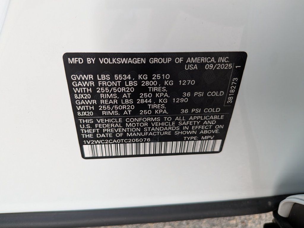 Certified 2026 Volkswagen Atlas Cross Sport SE FWD image 34