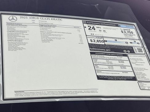 New 2025 Mercedes-Benz GLA 35 AMG 4MATIC image 28