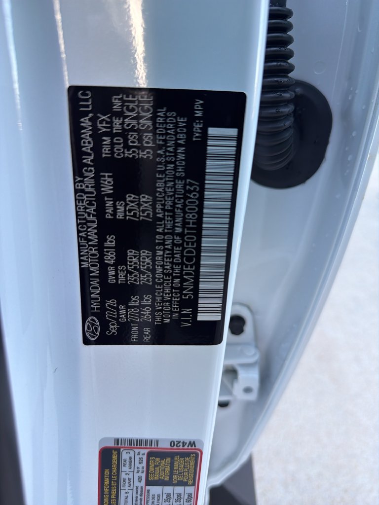 New 2026 Hyundai Tucson Limited AWD/4WD image 37