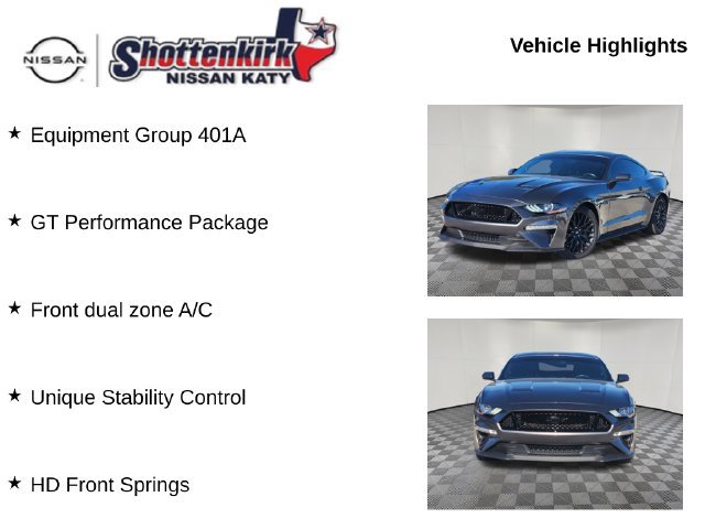 Used 2019 Ford Mustang GT Premium w/ GT Performance Package RWD image 6