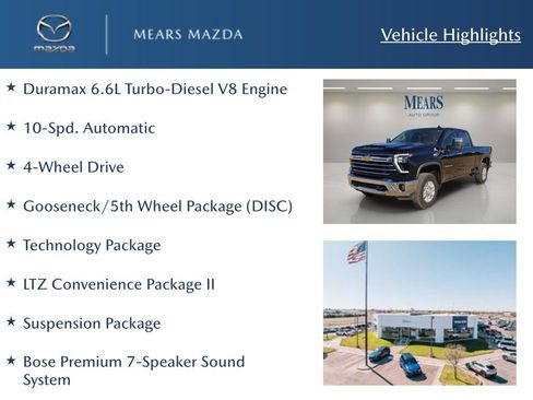 Used 2024 Chevrolet Silverado 3500 LTZ w/ LTZ Convenience Package image 2