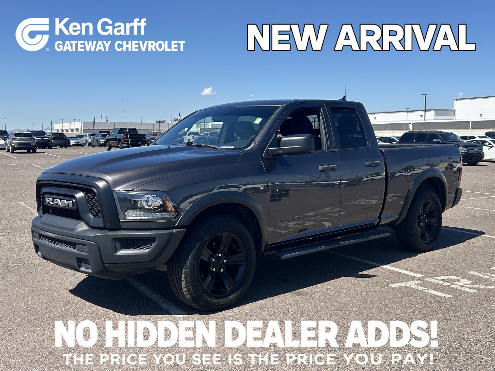 Used 2022 RAM 1500 Warlock w/ Electronics Group RWD image 1