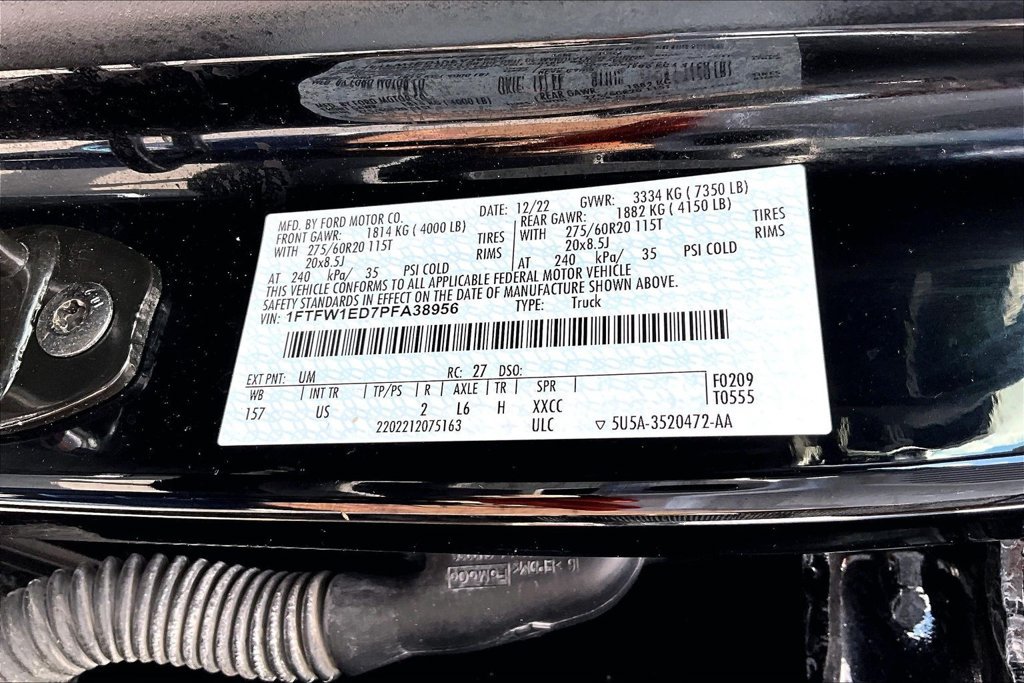 Used 2023 Ford F150 XLT w/ Equipment Group 302A High AWD/4WD image 22