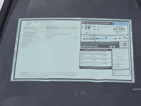 New 2026 Mercedes-Benz E 350 Sedan image 18
