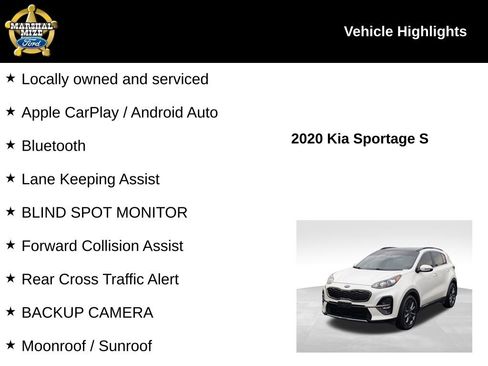 Used 2020 Kia Sportage S w/ S Premium Package FWD image 2