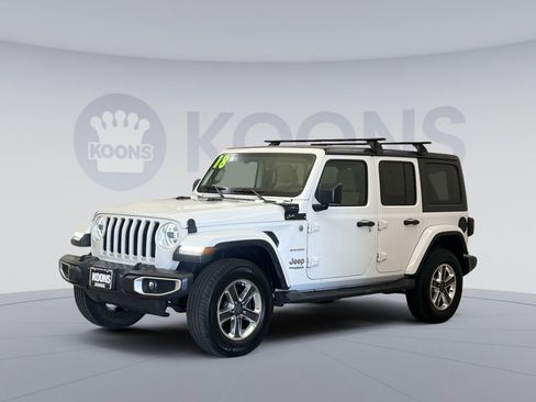 Used 2018 Jeep Wrangler Unlimited Sahara image 1