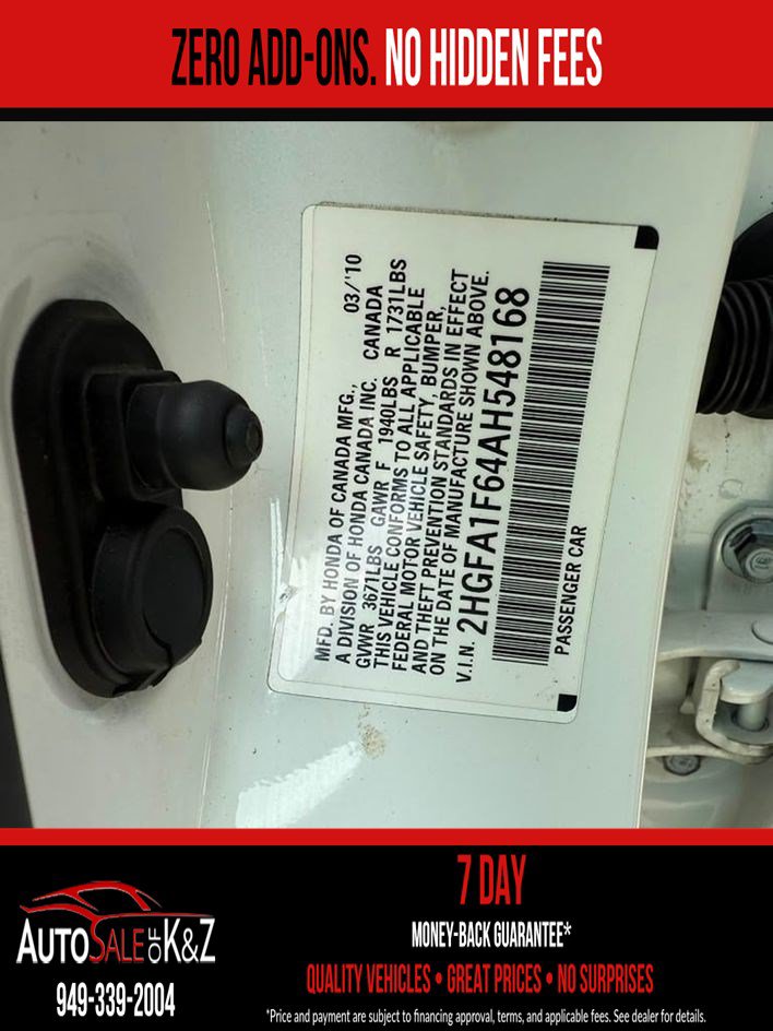 Used 2010 Honda Civic LX-S image 19