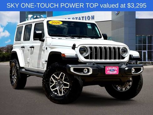 Used 2026 Jeep Wrangler Unlimited Sahara AWD/4WD image 1