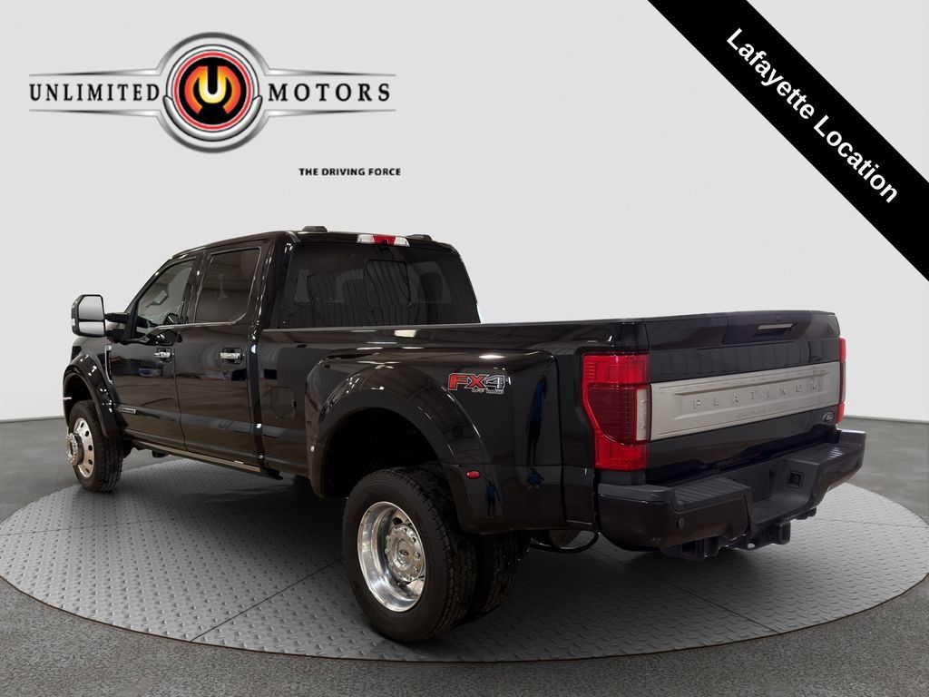 Used 2021 Ford F450 Platinum w/ FX4 Off-Road Package AWD/4WD image 3