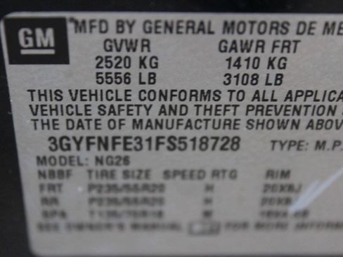 Used 2015 Cadillac SRX Performance w/ Driver Awareness Package AWD/4WD image 11