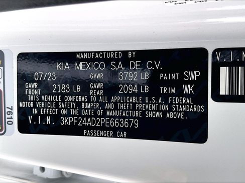 Used 2023 Kia Forte LXS w/ LXS Technology Package FWD image 28