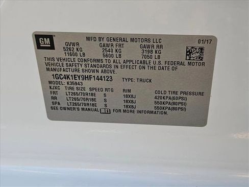 Used 2017 Chevrolet Silverado 3500 High Country w/ Duramax Plus Package image 25