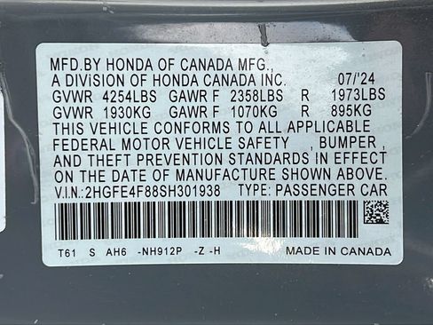 Used 2025 Honda Civic Sport Touring image 23