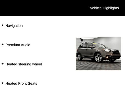 Used 2018 Subaru Forester 2.5i Touring w/ Popular Package #3B image 5