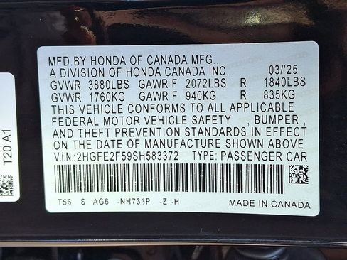 Used 2025 Honda Civic Sport image 28