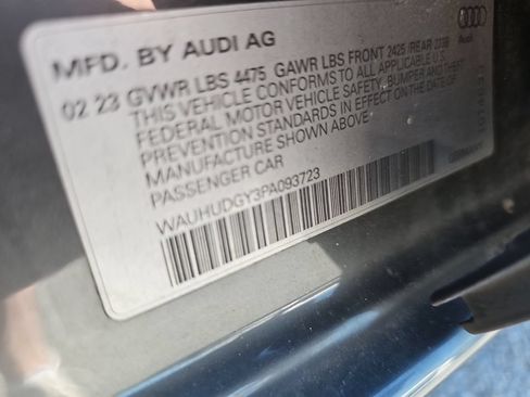 Certified 2023 Audi A3 2.0T Premium Plus w/ Premium Plus Package AWD/4WD image 19