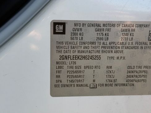 Used 2017 Chevrolet Equinox LS AWD/4WD image 27