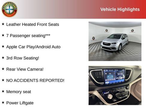 Used 2024 Chrysler Pacifica Touring-L FWD image 2