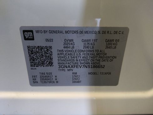 Used 2022 Chevrolet Equinox LS w/ LPO, Floor Liner Package FWD image 33
