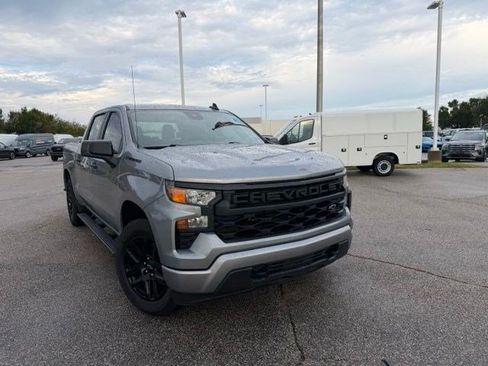 Used 2023 Chevrolet Silverado 1500 Custom w/ LPO, Dark Essentials Package AWD/4WD image 2