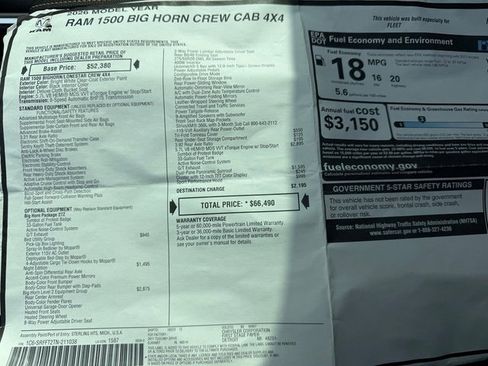 New 2026 RAM 1500 Big Horn image 41