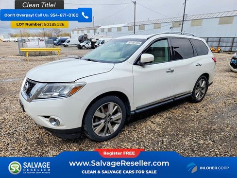 Used 2014 Nissan Pathfinder Platinum w/ Platinum Premium Package image 1