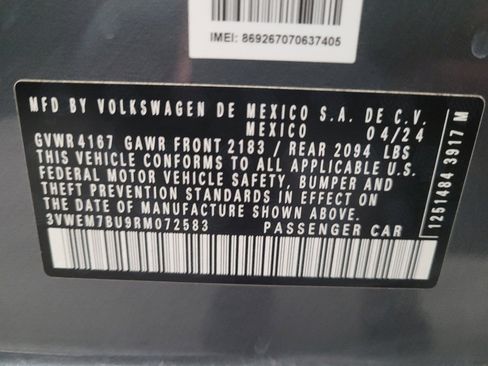 Used 2024 Volkswagen Jetta SE FWD image 33