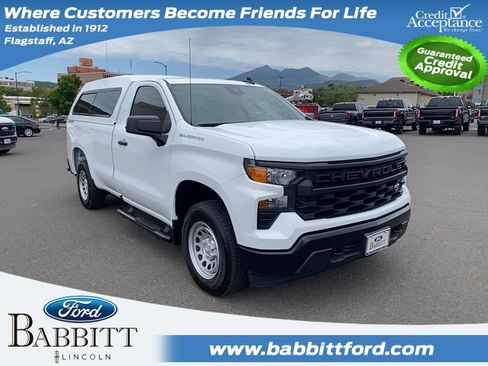 Used 2025 Chevrolet Silverado 1500 W/T w/ WT Value Package AWD/4WD image 1