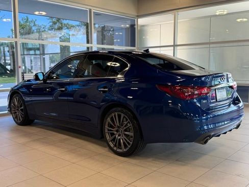 Used 2019 INFINITI Q50 Red Sport 400 w/ Sensory Package AWD/4WD image 14
