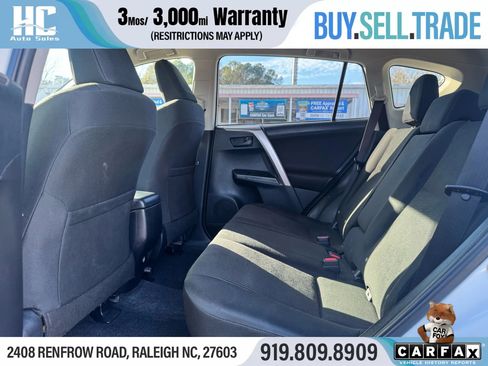 Used 2018 Toyota RAV4 LE w/ All Weather Liner Package image 15