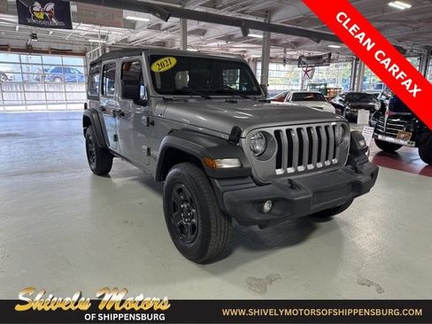 Certified 2021 Jeep Wrangler Unlimited Sport image 7