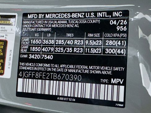New 2026 Mercedes-Benz GLS 580 4MATIC image 25