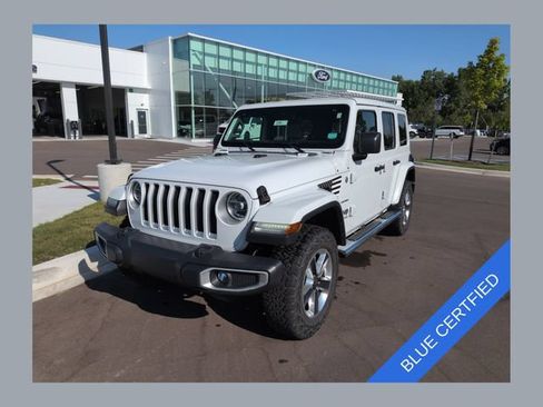 Used 2019 Jeep Wrangler Unlimited Sahara AWD/4WD image 1