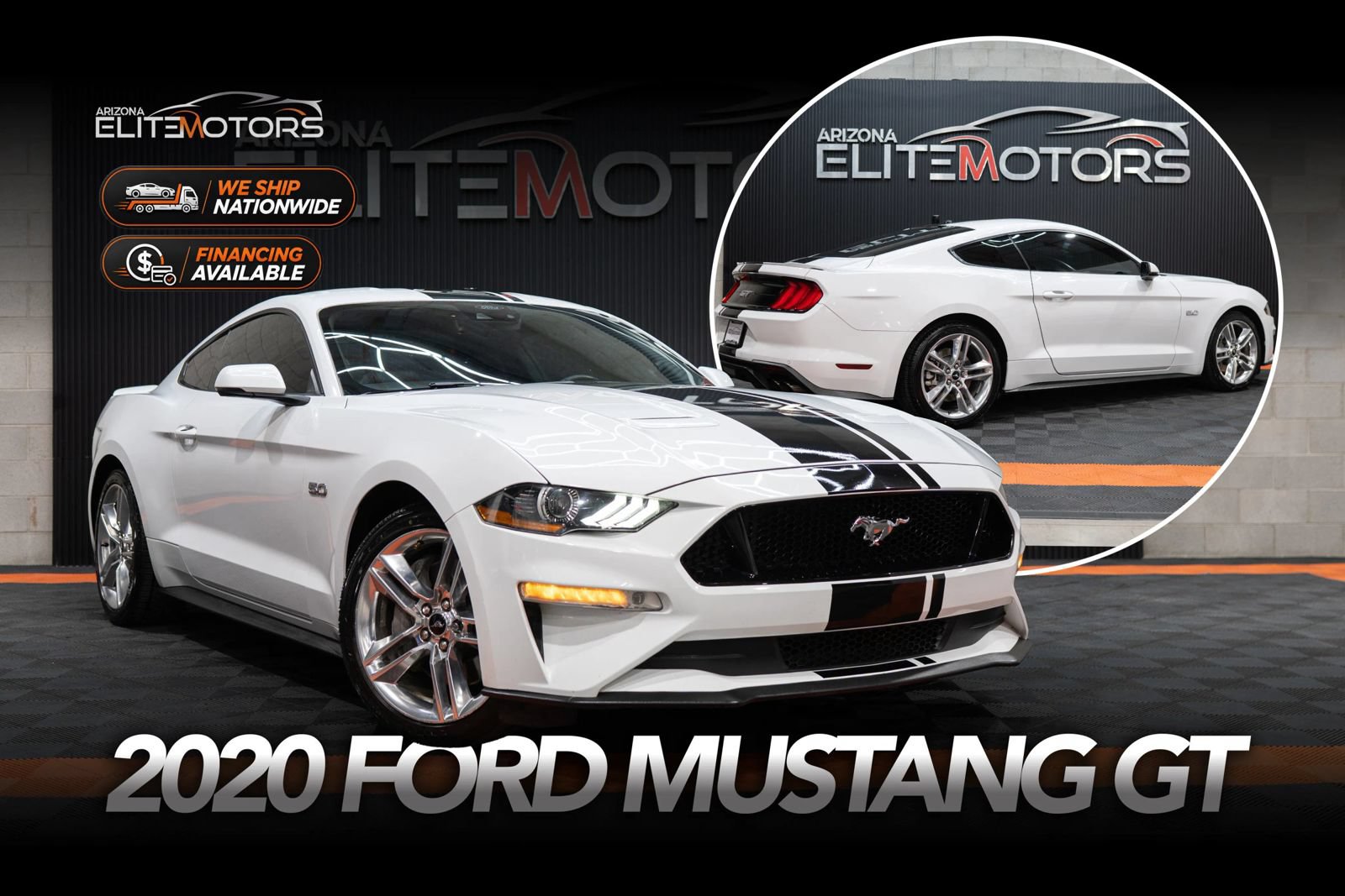 Used 2020 Ford Mustang GT Premium w/ Equipment Group 401A RWD image 1