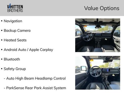 Used 2024 Jeep Wrangler Unlimited Sahara w/ Technology Group AWD/4WD image 4