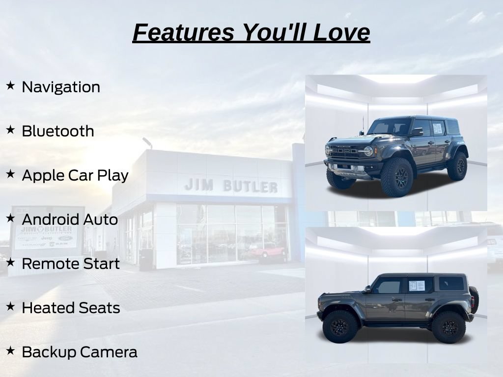 Used 2025 Ford Bronco Raptor w/ Interior Carbon Fiber Pack AWD/4WD image 10