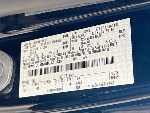 Used 2025 Ford Escape ST-Line FWD image 29