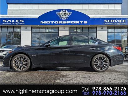 Used 2016 INFINITI Q50 Red Sport 400