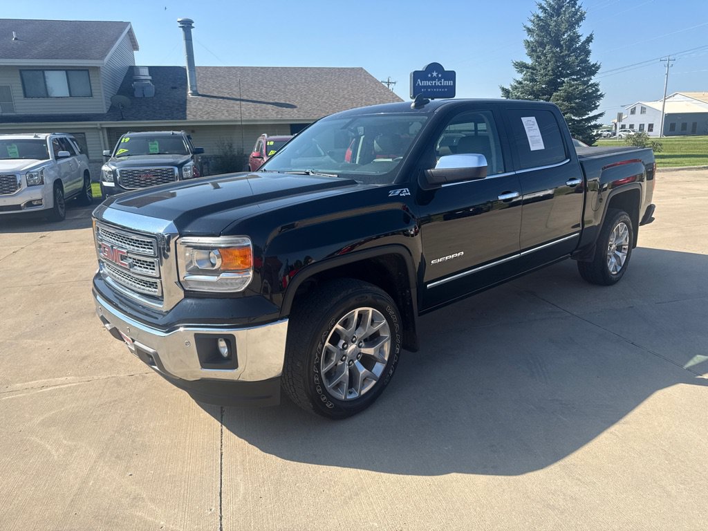 Used 2015 GMC Sierra 1500 SLT w/ SLT Crew Cab Value Package AWD/4WD image 1